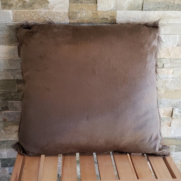 Millano Faux Fur Decorative Cushion - Picture 4 of 4